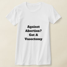 Ein Vasektomie-T - Shirt