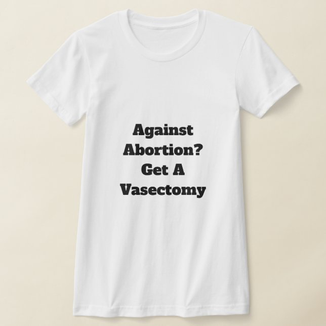 Ein Vasektomie-T - Shirt (Ablage )