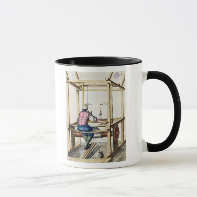 Ein venezianischer Weber Tasse (Rechts)