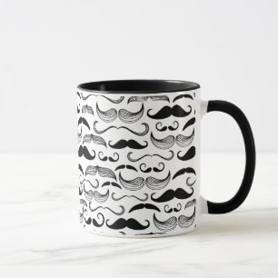 Ein Verein der Herren. Schnurrbartmuster 2 Tasse