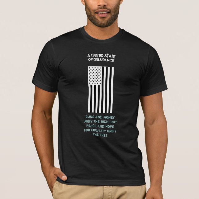 EIN VEREINIGTER STAAT VON UNEINIGKEIT T-Shirt (Vorderseite)