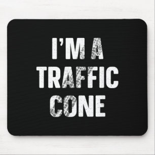 Ein Verkehrszeichenkegel-Shirt Kinderkostüm Lustig Mousepad