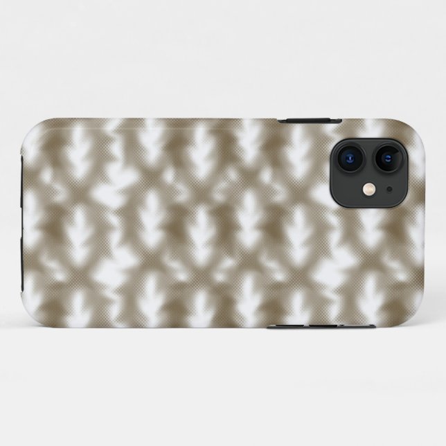 ein verschwommenes Foto einer weißen Wand Case-Mate iPhone Hülle (Rückseite (Horizontal))