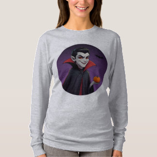 Ein verspieltes Halloween-Vampire-Sweatshirt perf T-Shirt