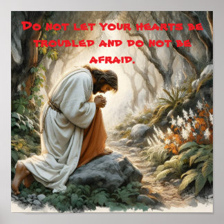 Ein Versprechen von Jesus Poster: Poster