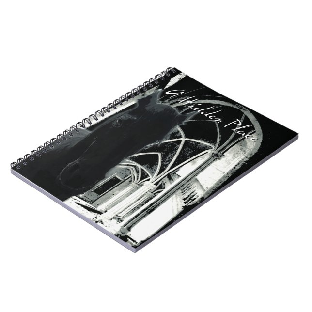 Ein versteckter Ort - Notebook Notizblock (Linke Seite)