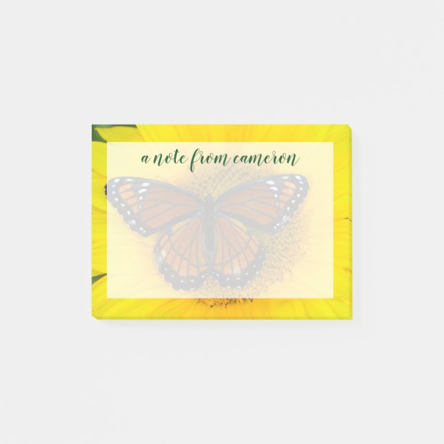 Ein Viceroy Butterfly | Limenitis Archippus Post-it Klebezettel (Vorderseite)