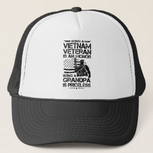 Ein Vietnamveteran zu sein ist ein Ehrengeschenk G Truckerkappe