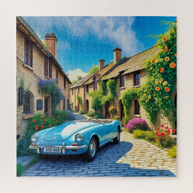 Ein Vintage-Auto (Vertikal)