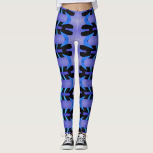 Ein Vintages farbiges Muster "Ratti_Creative_Arts" Leggings