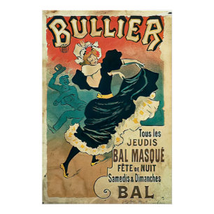 Ein Vintages französisches Plakat Poster
