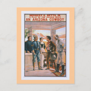 Ein Vintages Theater von Arizona Postkarte
