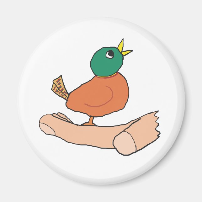 Ein Vogel in der Hand ist in Bush zweitrangig Magnet (Vorne)