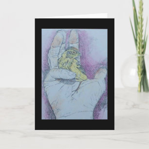 ein Vogel in der Hand ....... Karte