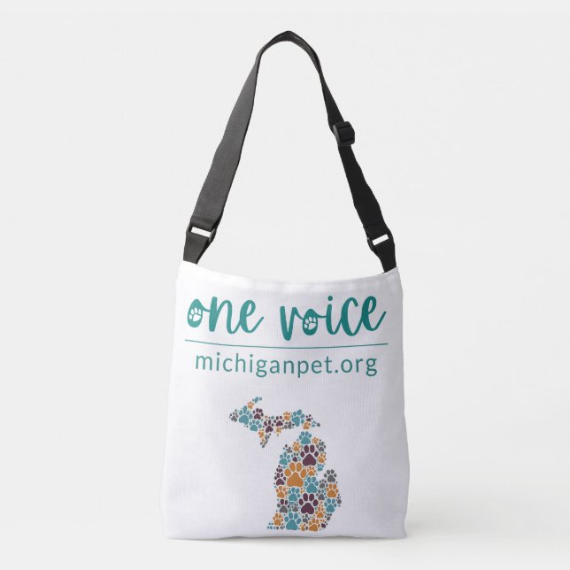 Ein Voice-Crossbody oder Schultertasche Tragetaschen Mit Langen Trägern (Vorderseite)