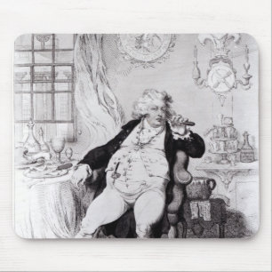 Ein Voluptuary unter den Horror der Verdauung Mousepad
