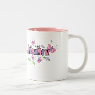 Ein von einem netten MawMaw Zweifarbige Tasse