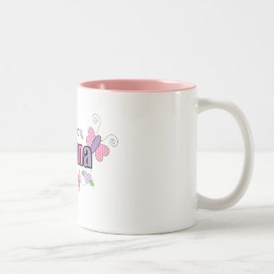 Ein von einem netten Nonna Zweifarbige Tasse