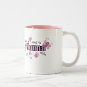 Ein von einem netten Nonna Zweifarbige Tasse