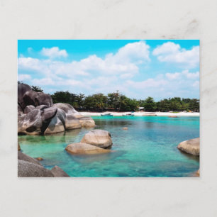Ein vorstellbarer Strand Postkarte