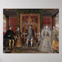 Ein Vorwurf der Tudor-Erbfolge: Die Familie der