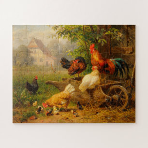 Ein wachsames Auge Carl Jutz 1916 Hofhahn