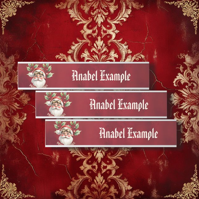 Ein wahnsinniger Steampunk-Weihnachtsmann Türschild (Von Creator hochgeladen)