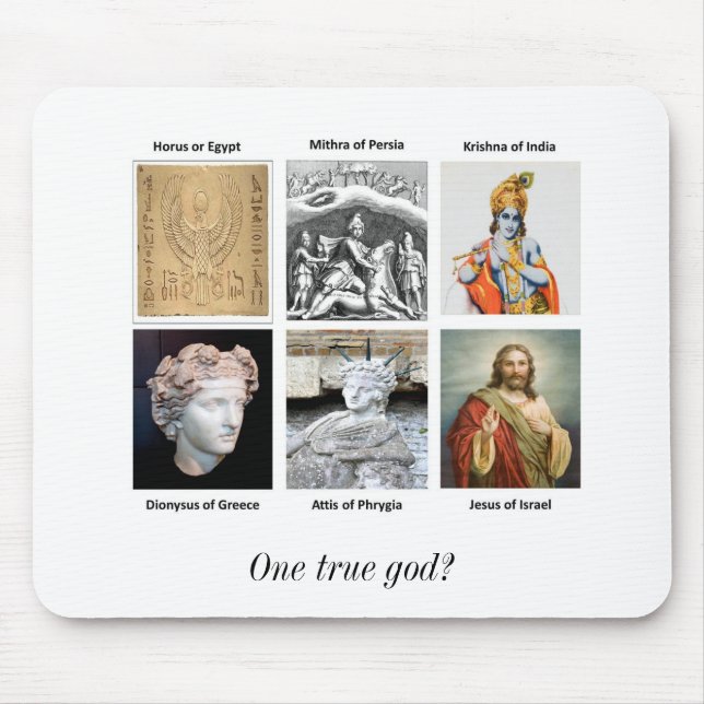 Ein wahrer Gott? Mousepad (Vorne)