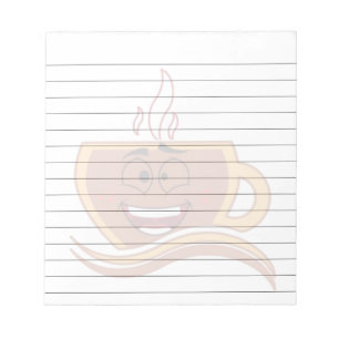 Ein wahrer Kaffeeverrückter Notizblock