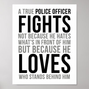 Ein wahrer Polizist kämpft Poster