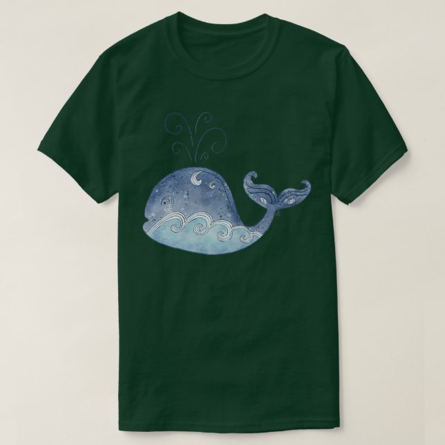 Ein Wal aus der Geschichte 2 T-Shirt (Design vorne)