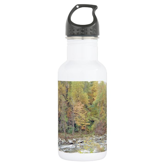 Ein Waldspaziergang Edelstahlflasche (Vorderseite)