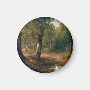 Ein Waldspaziergang - Emil Barbarini Magnet