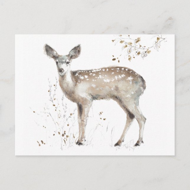 Ein Waldspaziergang IX Postkarte (Vorderseite)