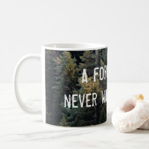 Ein Waldvogel Will nie ein Käfigdesign Kaffeetasse
