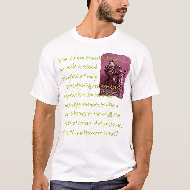 Ein was für Stück Arbeit ein Mann ist! T-Shirt (Vorderseite)