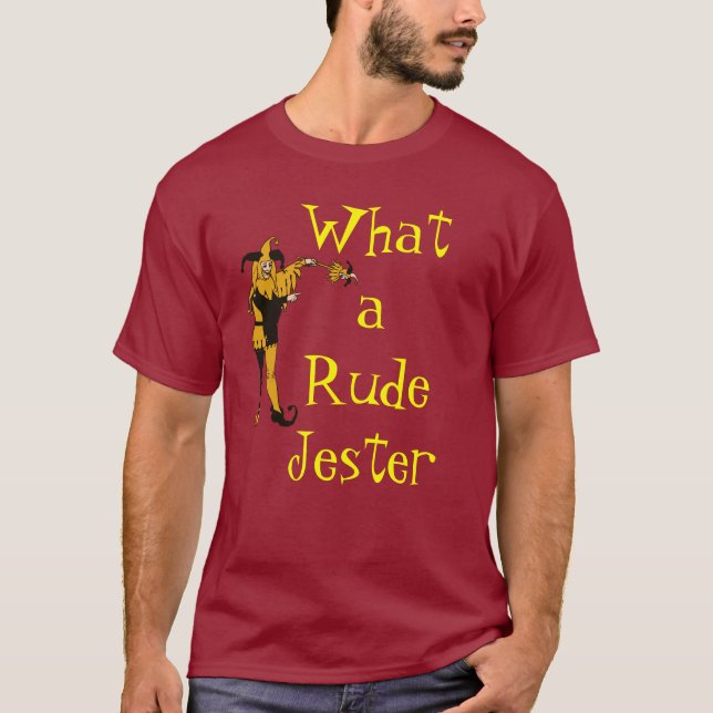 Ein was für unhöflicher Spaßvogel T-Shirt (Vorderseite)
