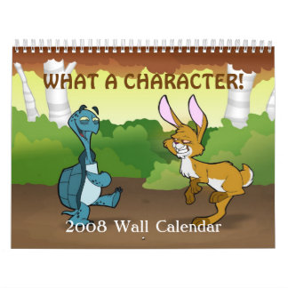"Ein was für Wandkalender des Charakter-" 2008
