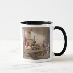 Ein Weber in Esna, eine von 24 Illustrationen Tasse