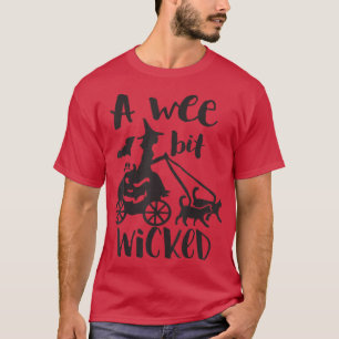 Ein Wee biss Beängstigend gesprüht Spooky Funny 21 T-Shirt