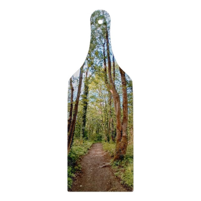 Ein Weg durch den Wald Schneidebrett (Vorderseite)
