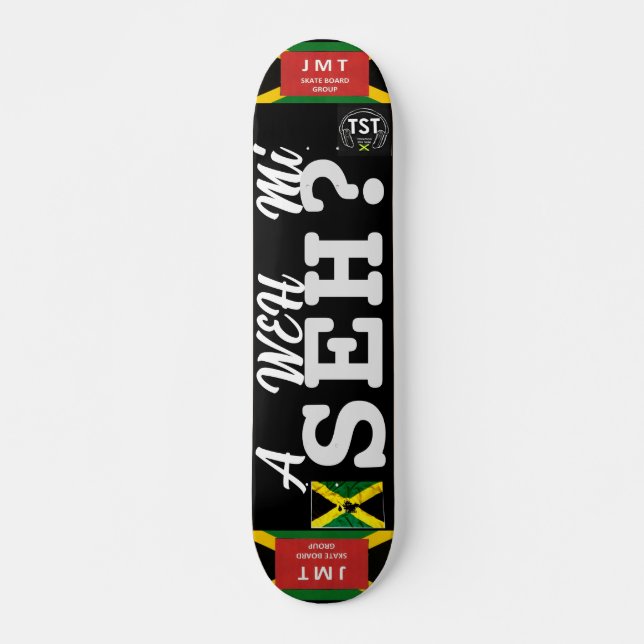 EIN WEH MI SEH? JMT 7 3/4" Skateboarddecke Skateboard (Vorne)