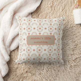 Ein weiches, boho-inspiriertes Babydesign Kissen