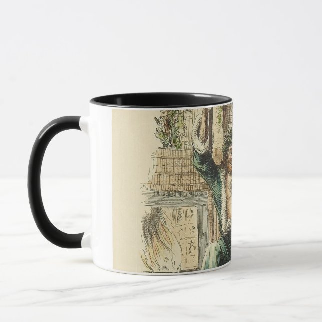 Ein Weihnachten Carol: Scrooges dritter Besucher Tasse (Links)