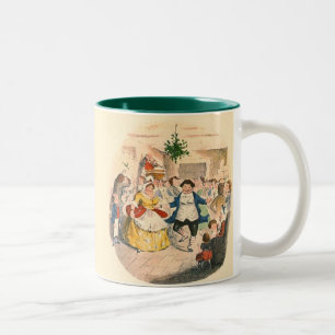 Ein Weihnachten Carol Zweifarbige Tasse
