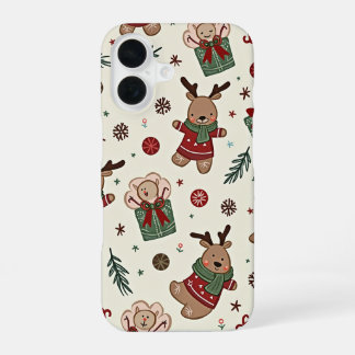 Ein Weihnachts-Handyhüllen iPhone 16 Hülle