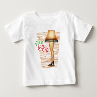 Ein Weihnachts-Lampe | Ein Leg hoch holen Baby T-shirt