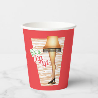 Ein Weihnachts-Lampe | Ein Leg hoch holen Pappbecher