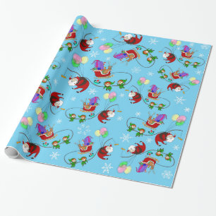 Ein Weihnachtsaustausch Geschenkpapier