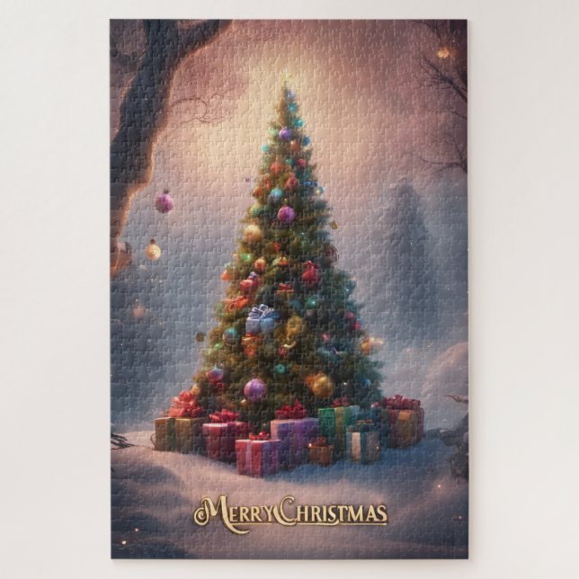 Ein Weihnachtsbaum (Vertikal)